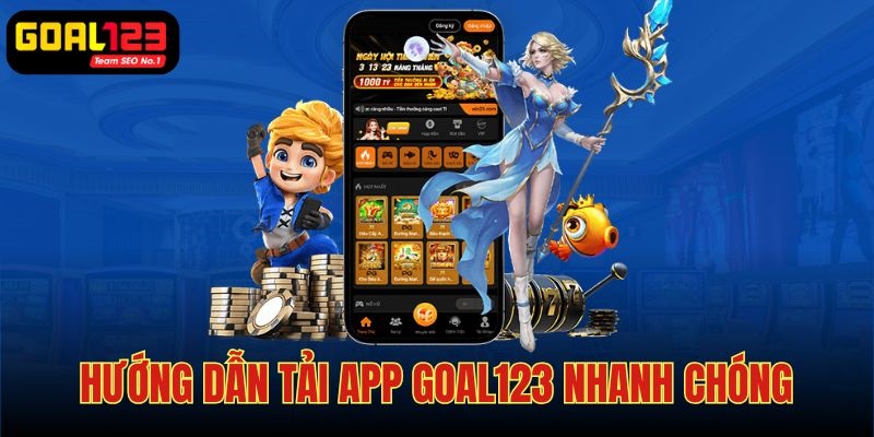 Quy trình tải app Goal123 kéo dài từ 2 đến 3 phút