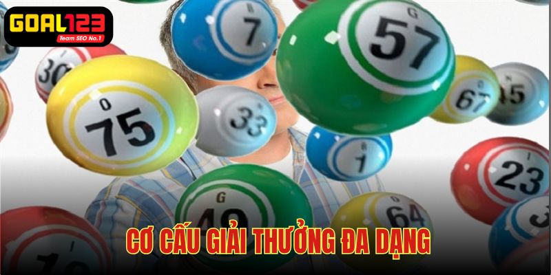 Xổ số Goal123 cung cấp cơ cấu giải thưởng đa dạng cho các thành viên